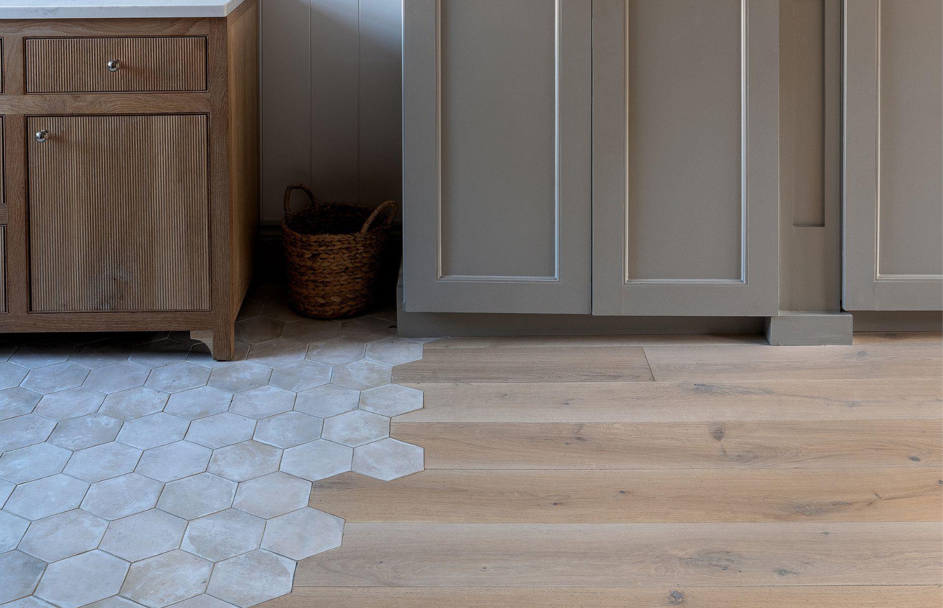 Zone spaces with mixed materials